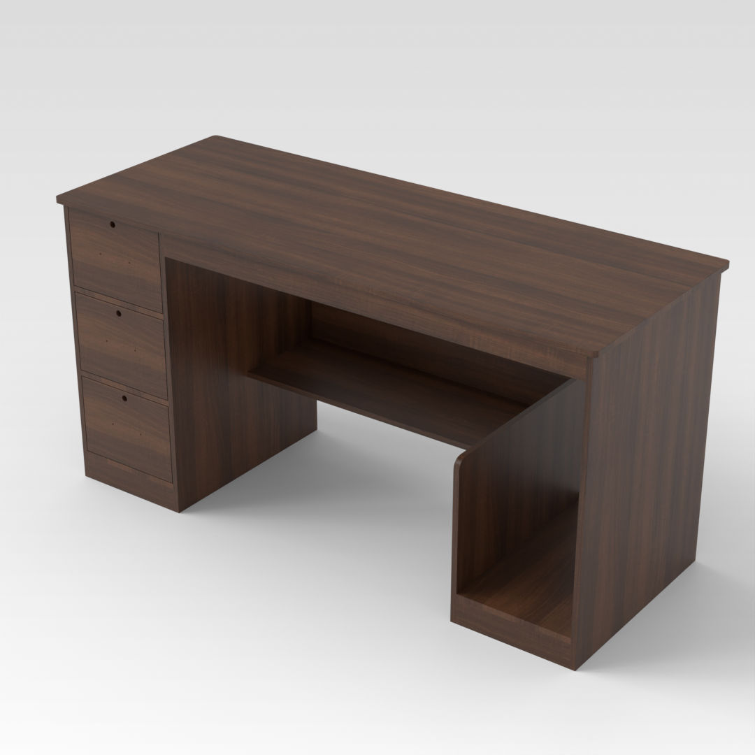 Prairie Oak Computer Desk
