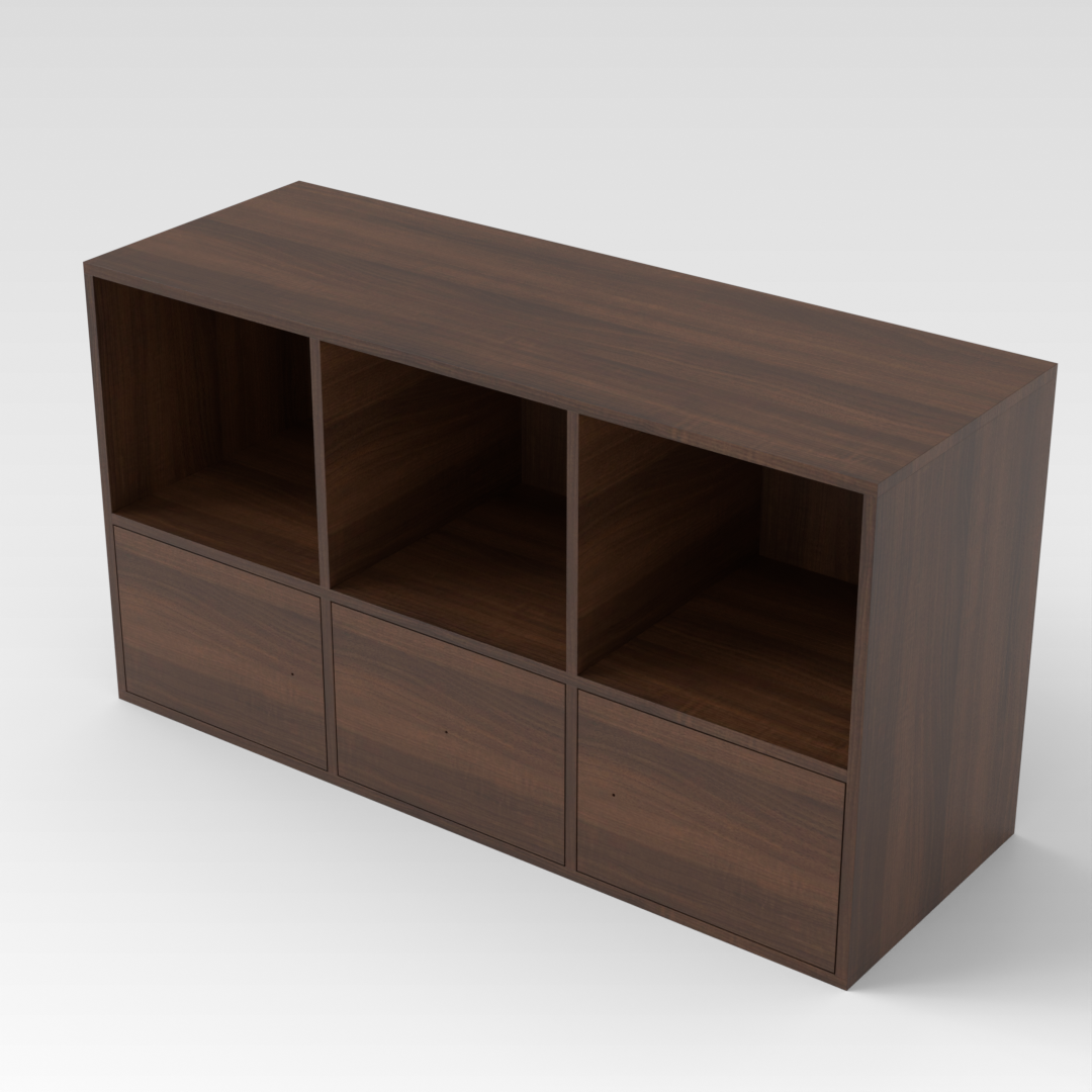 Prairie Oak Storage Cabinet