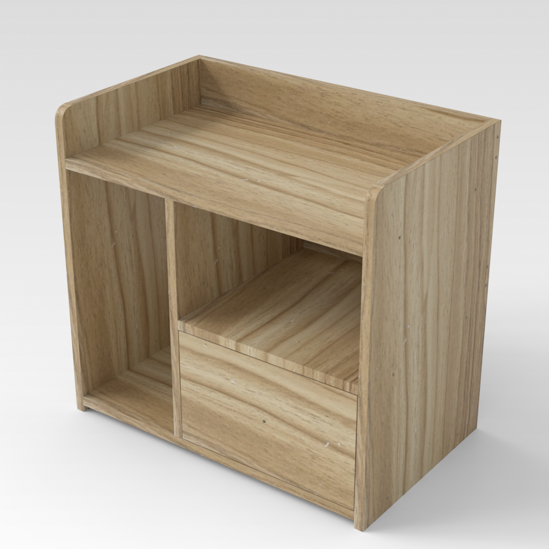 Country Oak Nightstand