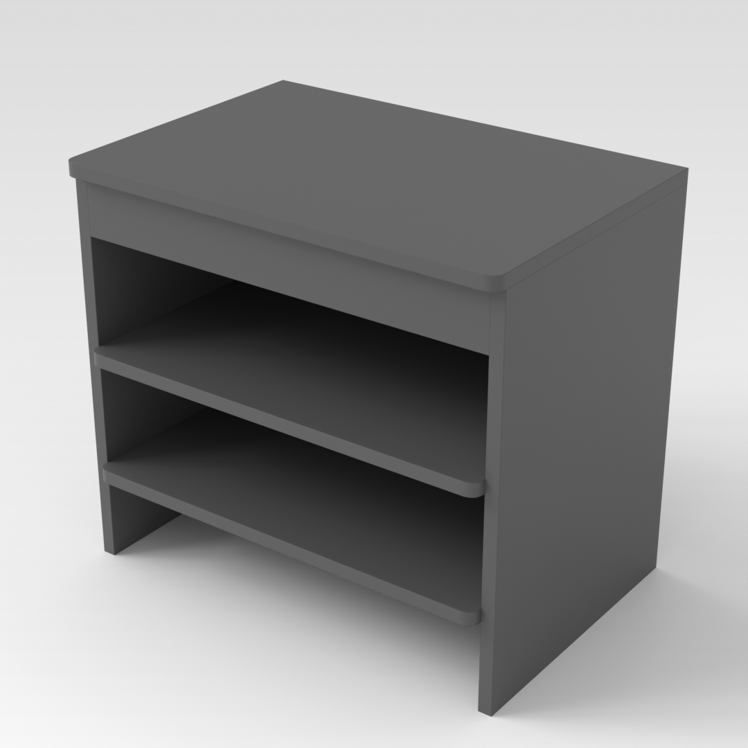 Sky Gray Shoe Rack