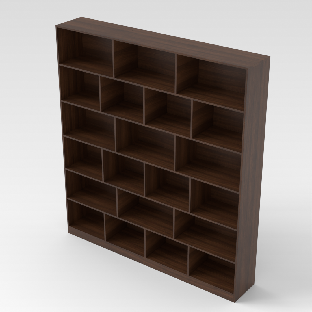 Prairie Oak Bookshelf