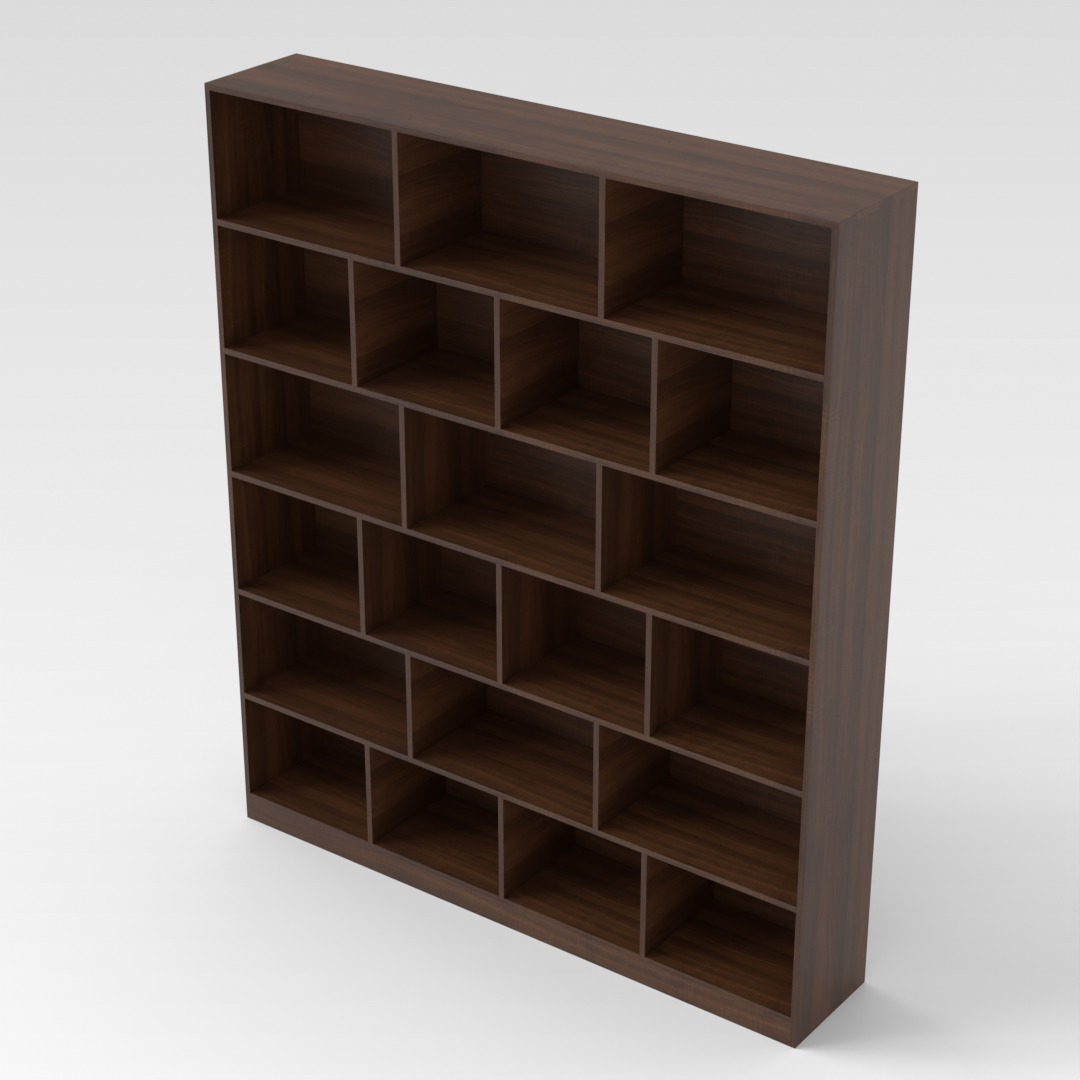 Prairie Oak Bookshelf
