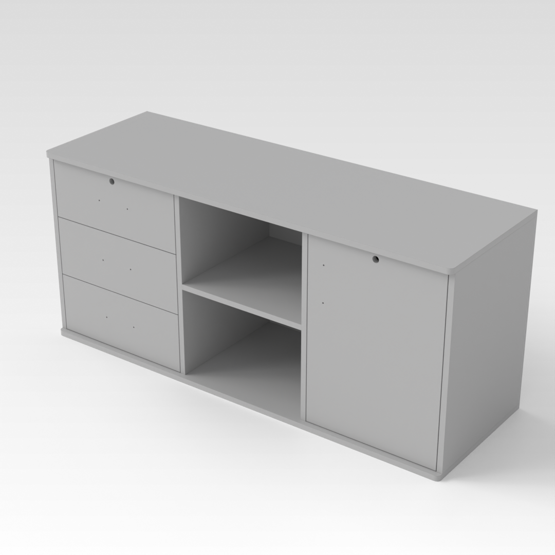 Light Gray File Cabinet