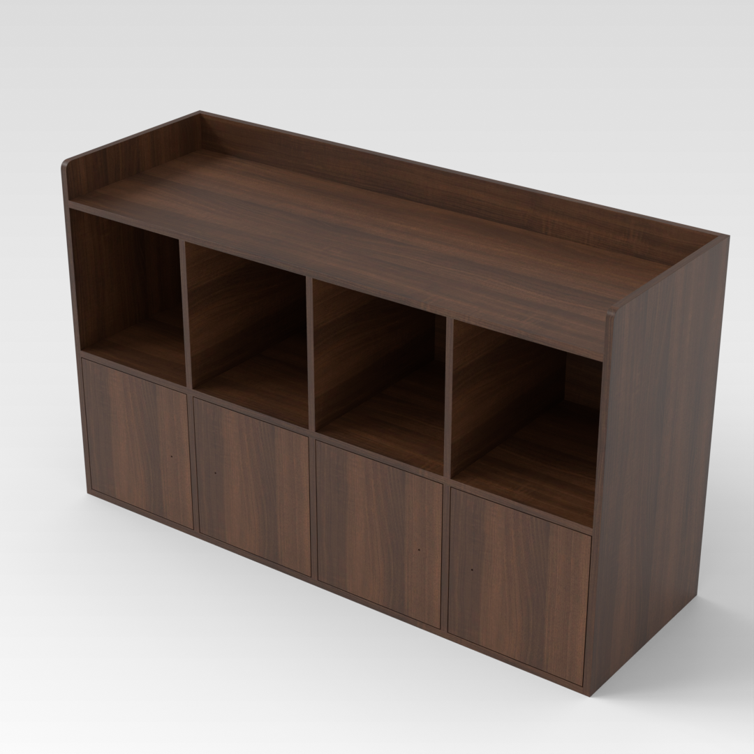 Prairie Oak Storage Cabinet