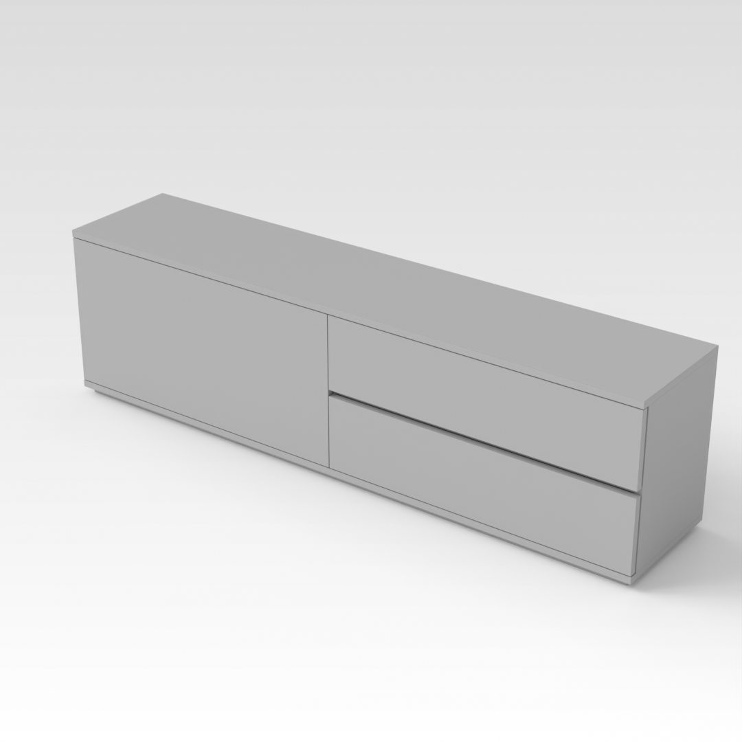 Light Gray TV Stand