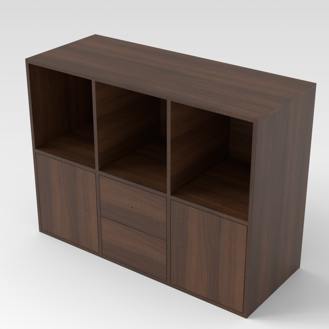 Prairie Oak TV Stand