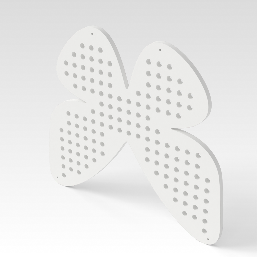 Warm White Pegboard