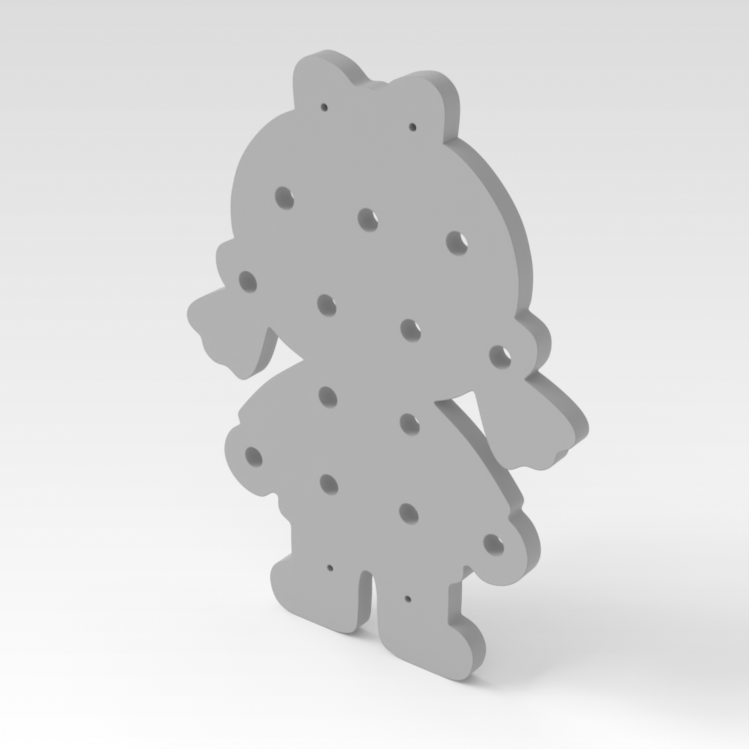 Light Gray Pegboard