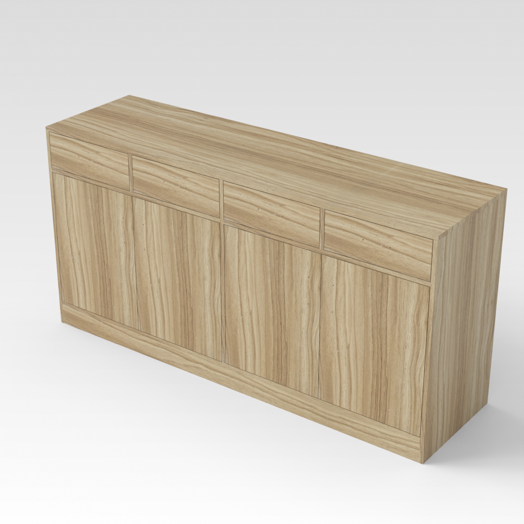 Country Oak Bookcase