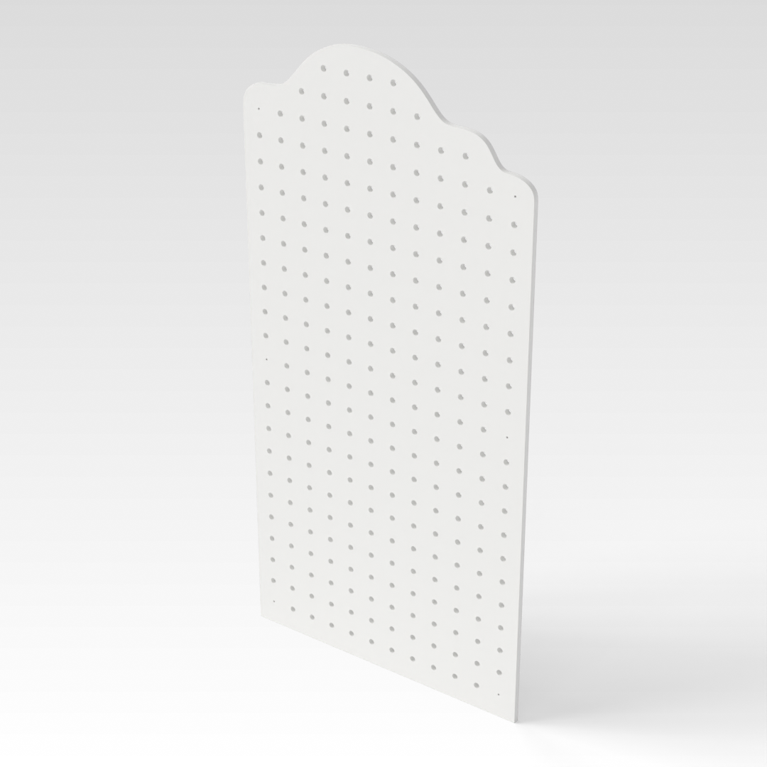 Warm White Pegboard