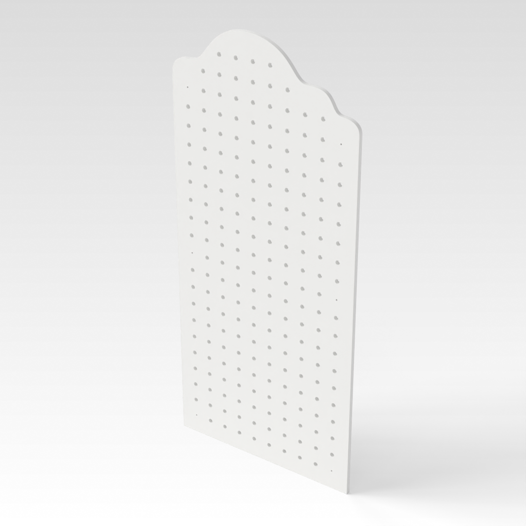 Warm White Pegboard