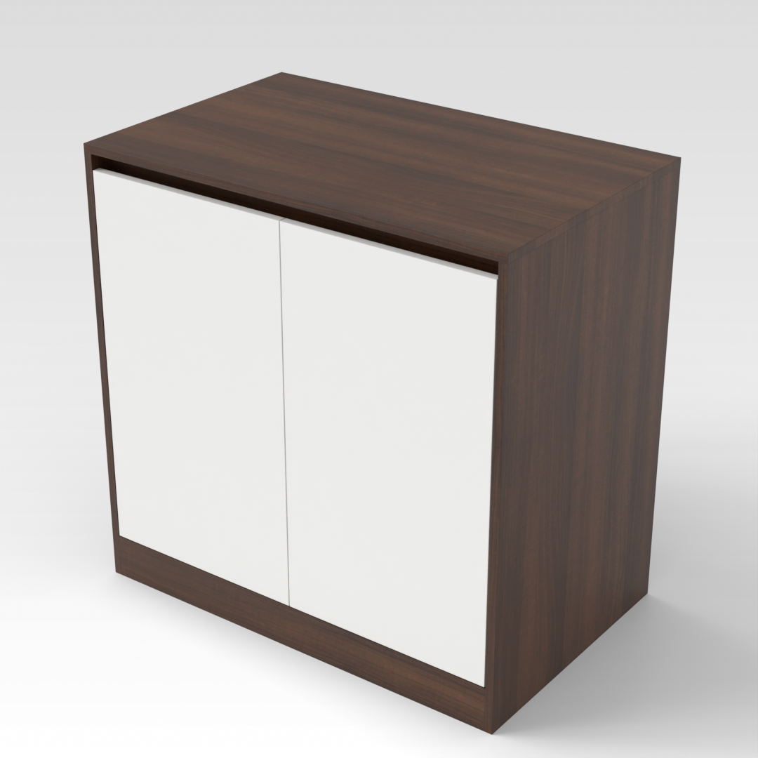 Prairie Oak Shoe Cabinet