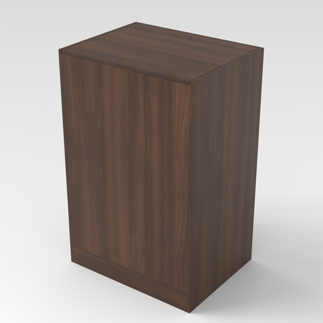 Prairie Oak Shoe Cabinet