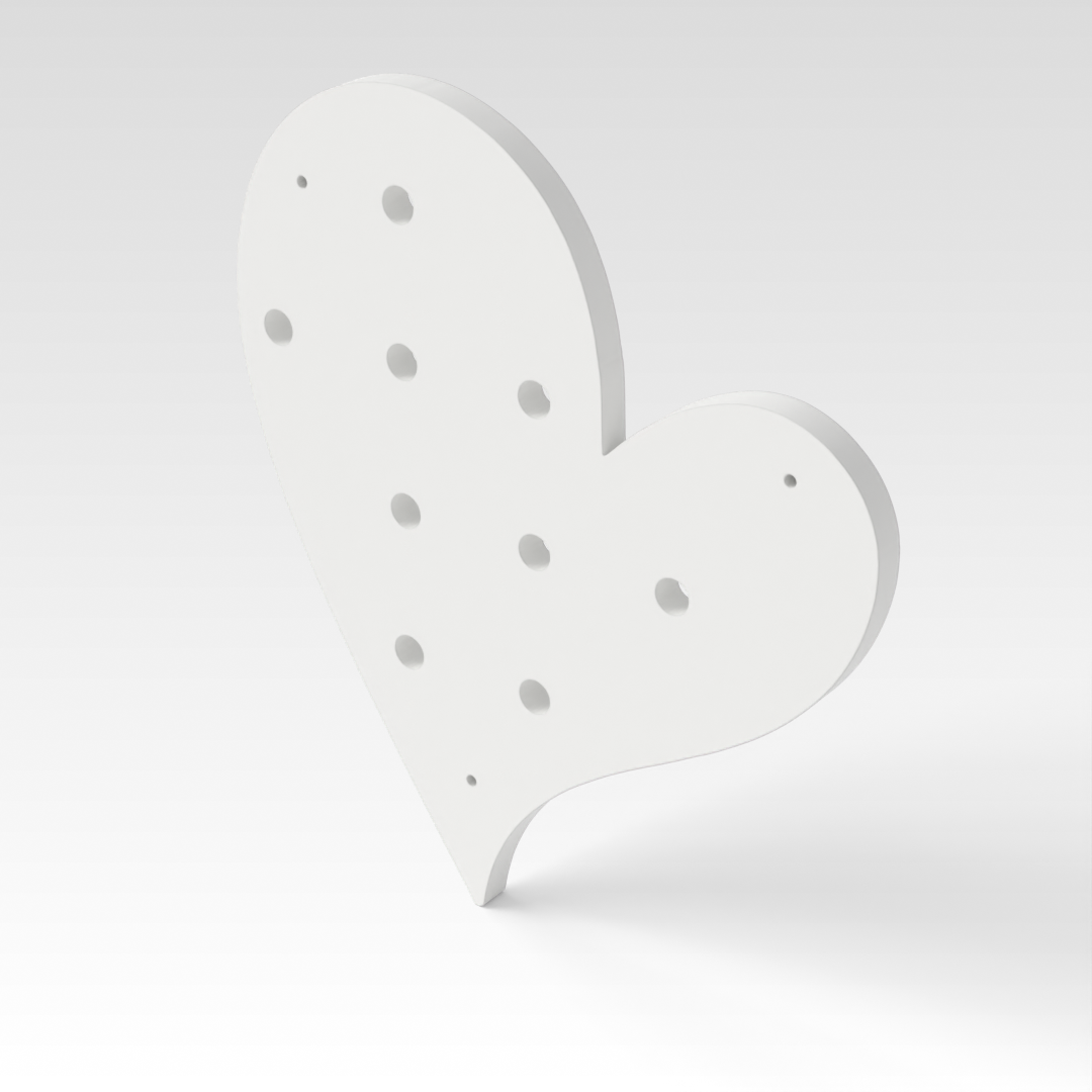 Warm White Pegboard