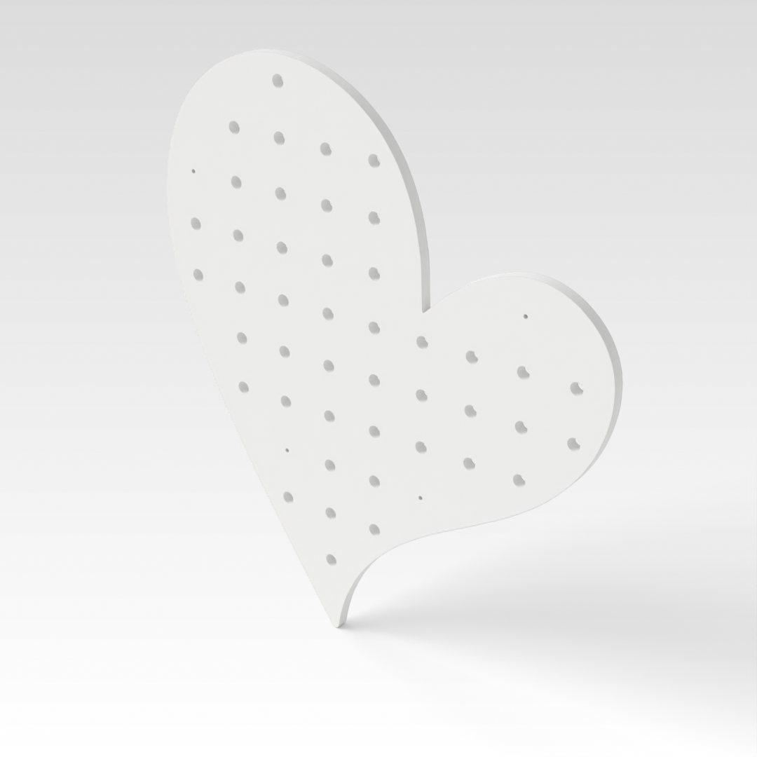 Warm White Pegboard