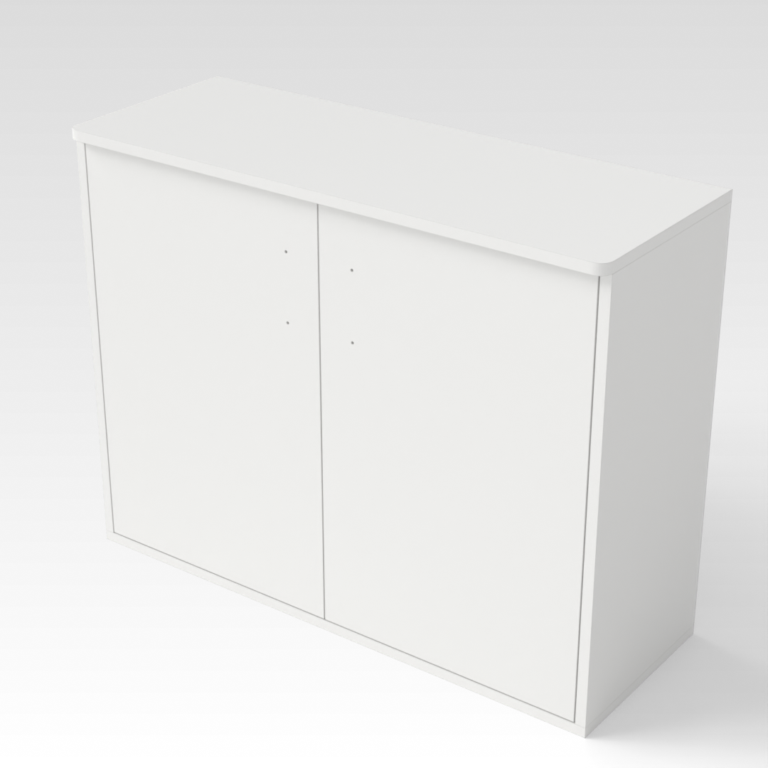 Warm White Shoe Cabinet