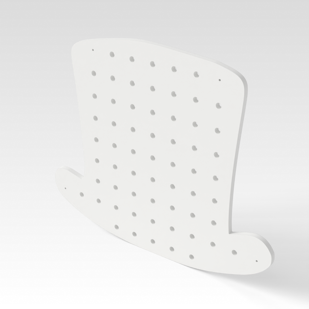 Warm White Pegboard