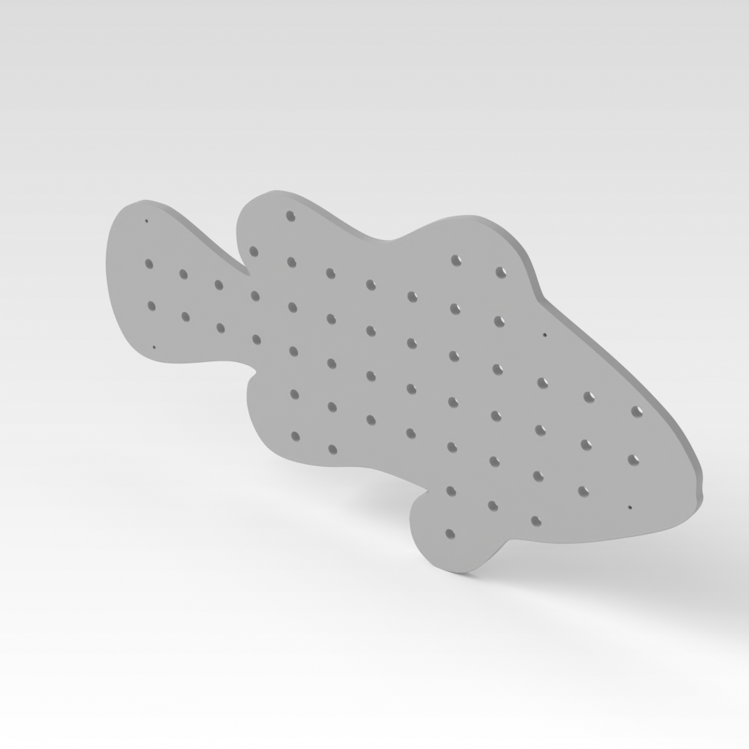Light Gray Pegboard