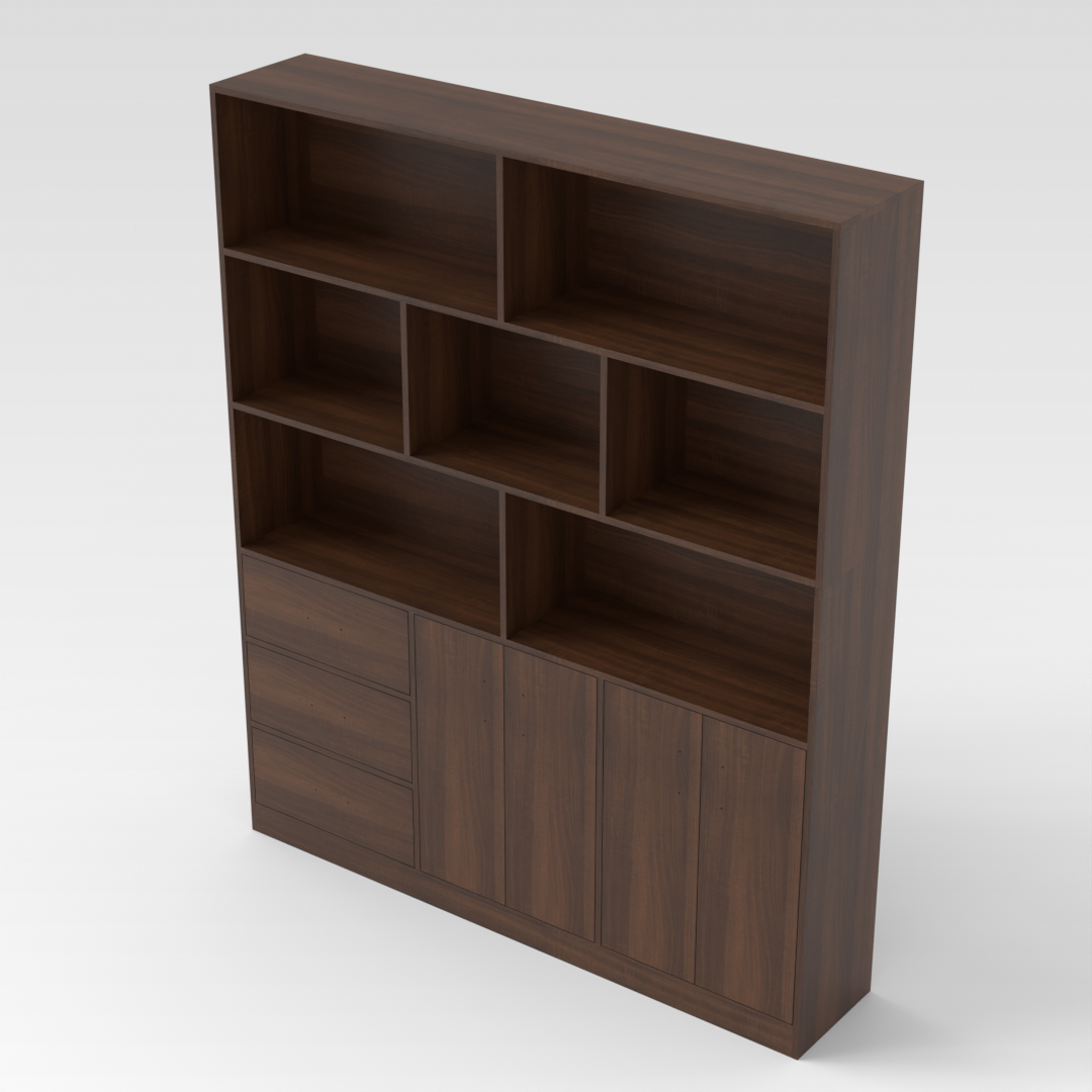 Prairie Oak Bookcase