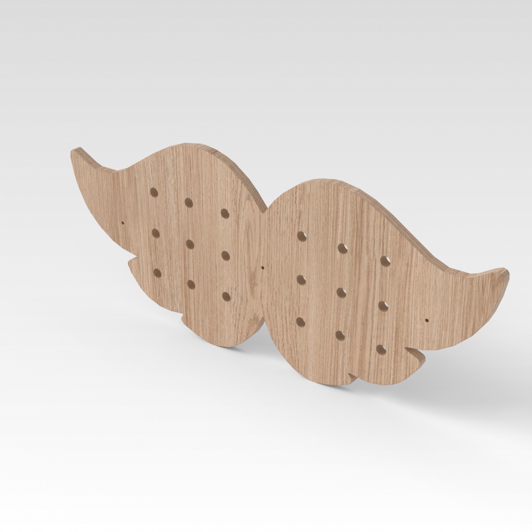 Breeze Natural Wood Pegboard