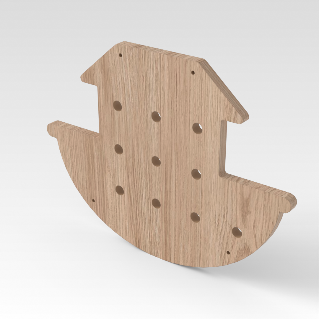 Breeze Natural Wood Pegboard