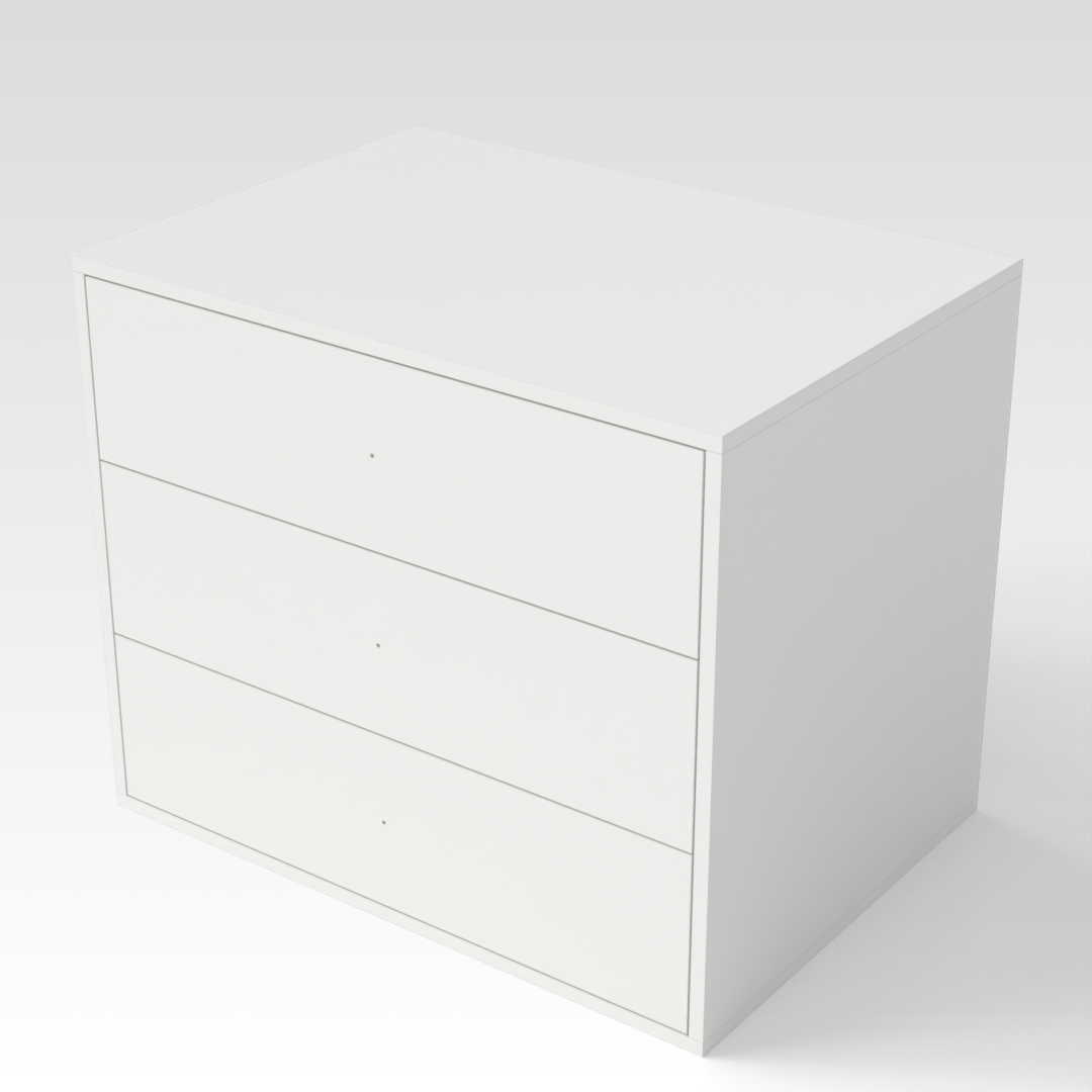 Warm White Nightstand