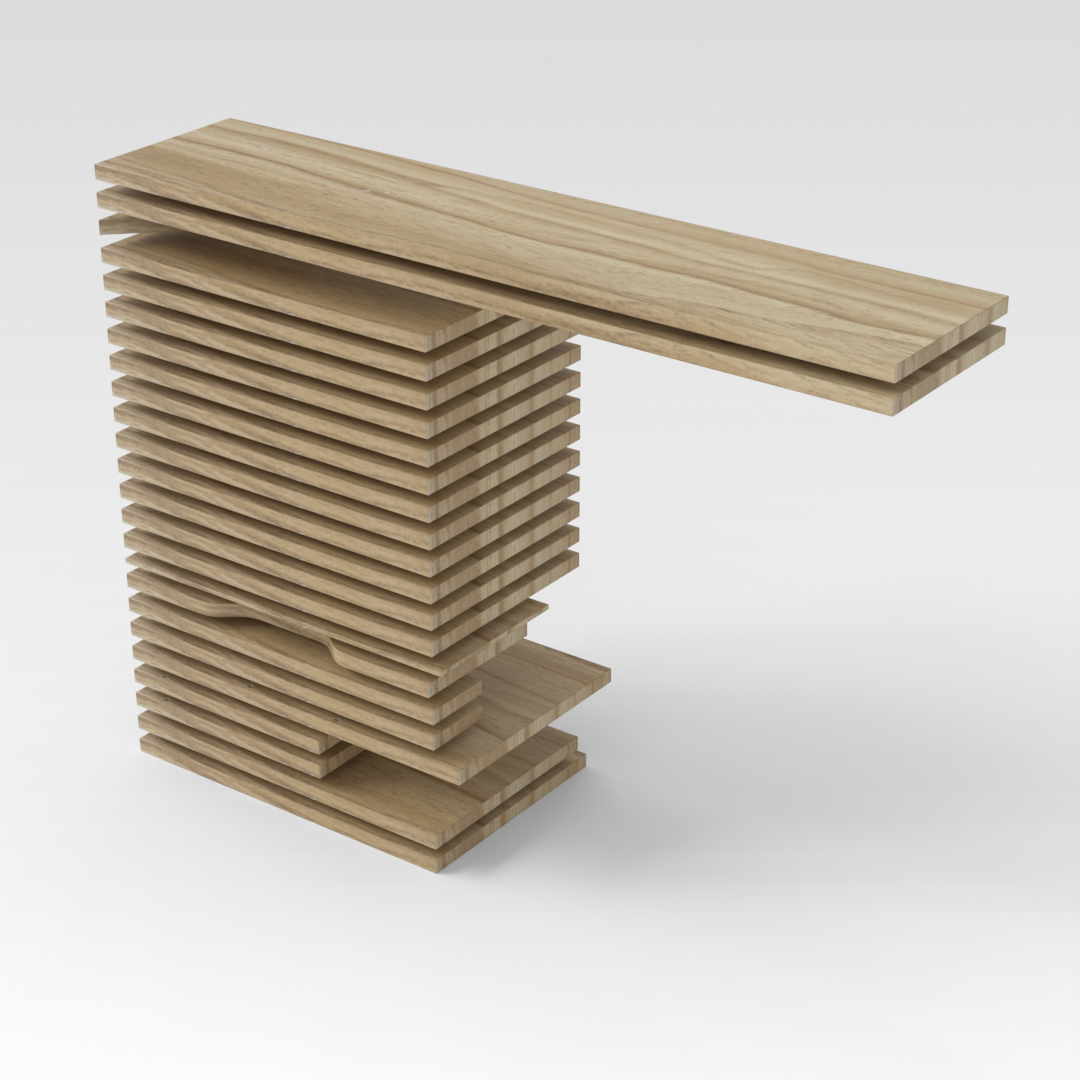 Country Oak Bookshelf