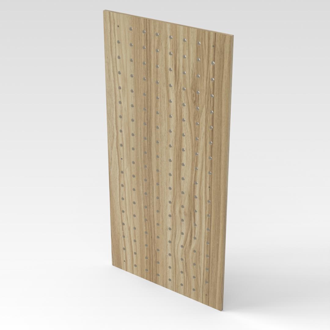 Country Oak Pegboard