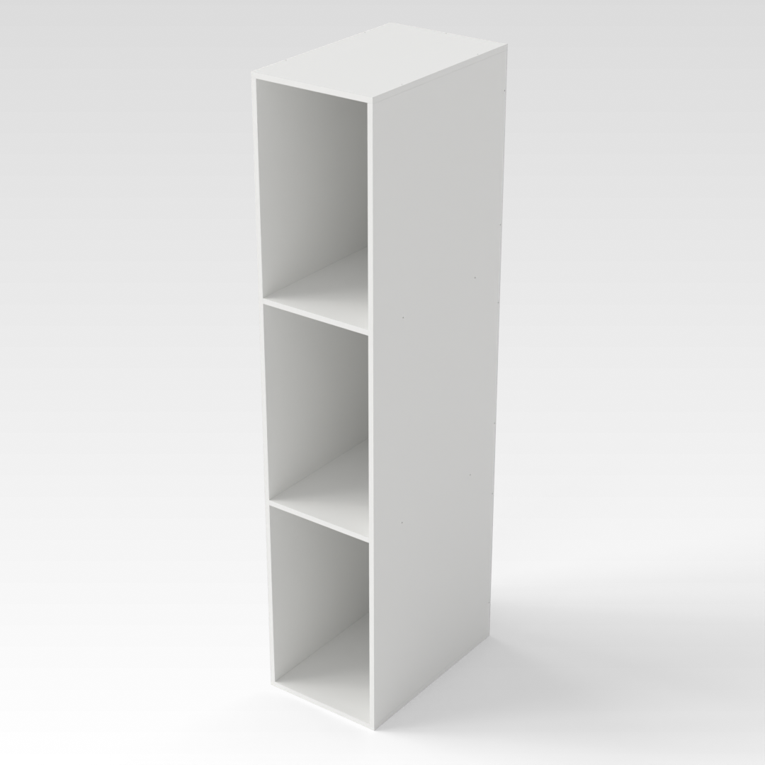 Warm White Bookcase