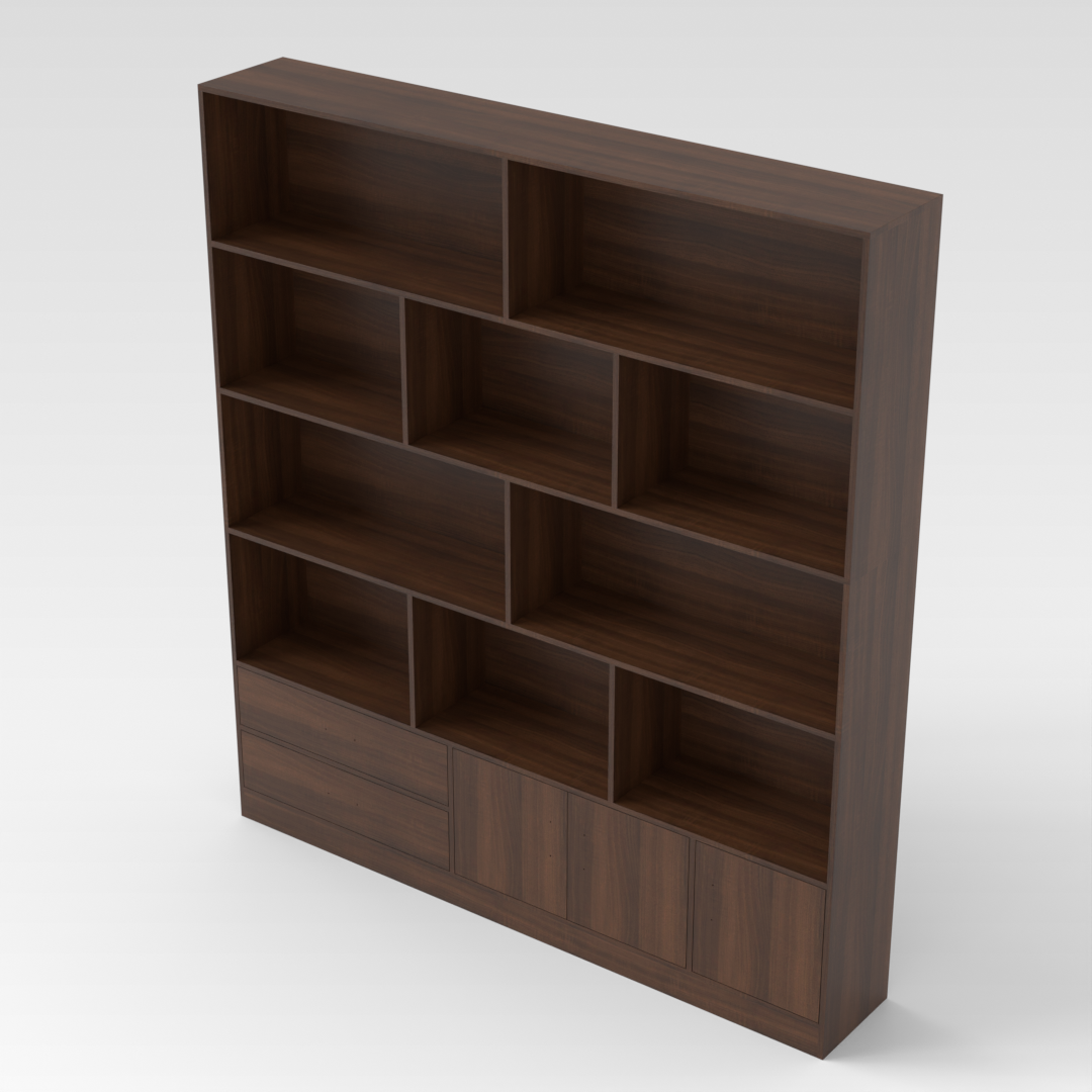 Prairie Oak Bookcase