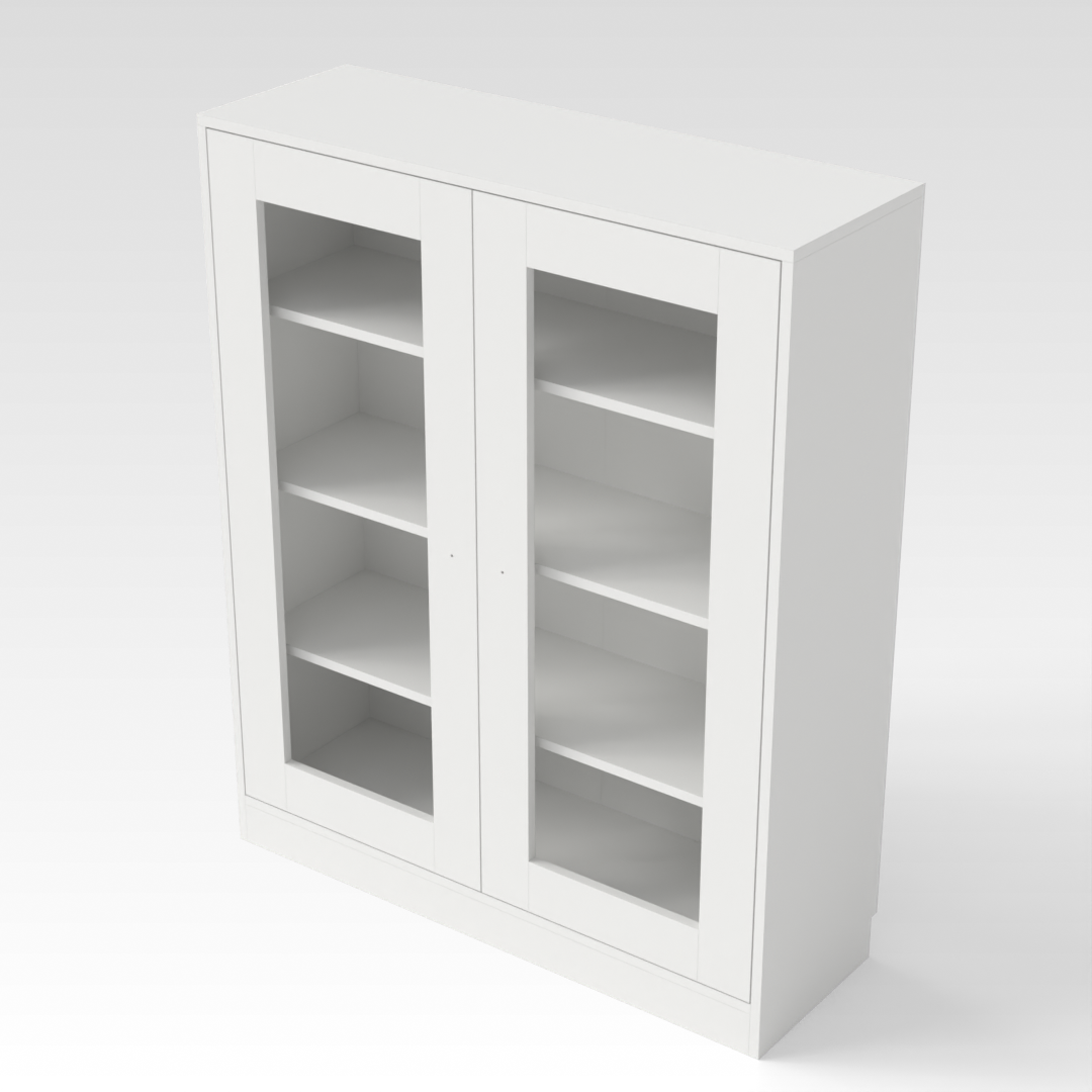 Warm White Bookcase