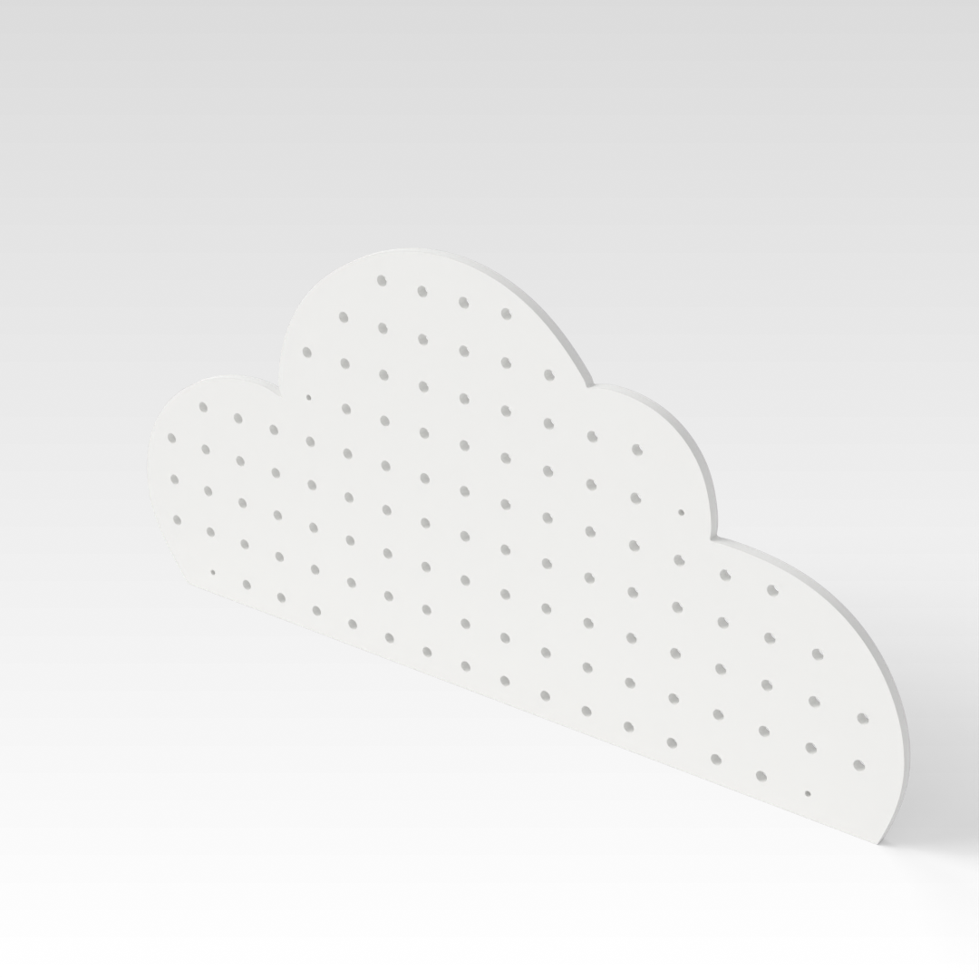 Warm White Pegboard